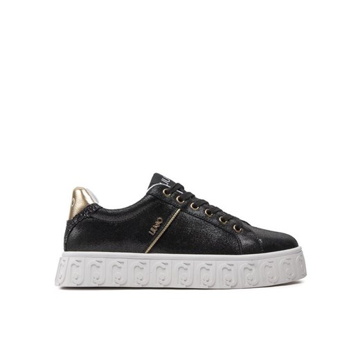 Sneakersy Liu Jo Lovely 03 BA4121 PX049 Czarny ze sklepu eobuwie.pl w kategorii Trampki damskie - zdjęcie 182032049