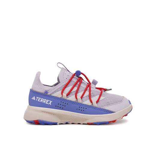 Trekkingi adidas Terrex Voyager 21 HEAT.RDY IH1328 Fioletowy ze sklepu eobuwie.pl w kategorii Buty trekkingowe dziecięce - zdjęcie 182032089