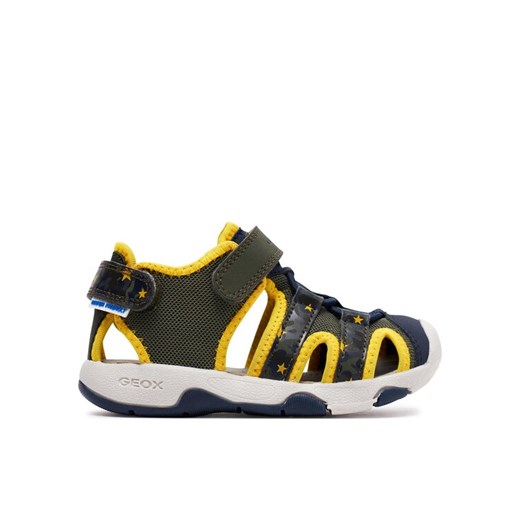 Sandały Geox B Sandal Multy Boy B450FB 014CE C0629 S Khaki ze sklepu eobuwie.pl w kategorii Sandały dziecięce - zdjęcie 182032118