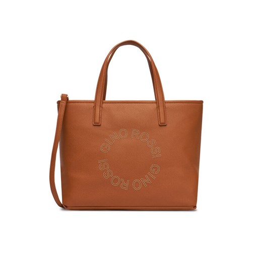 Torebka Gino Rossi WEN-77 Brązowy ze sklepu eobuwie.pl w kategorii Torby Shopper bag - zdjęcie 182032169