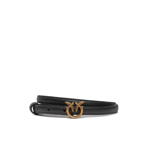 Pasek na talię Pinko Love Berry H1 Belt PE 24 PLT01 102148 A0F1 Czarny ze sklepu eobuwie.pl w kategorii Paski damskie - zdjęcie 182032187