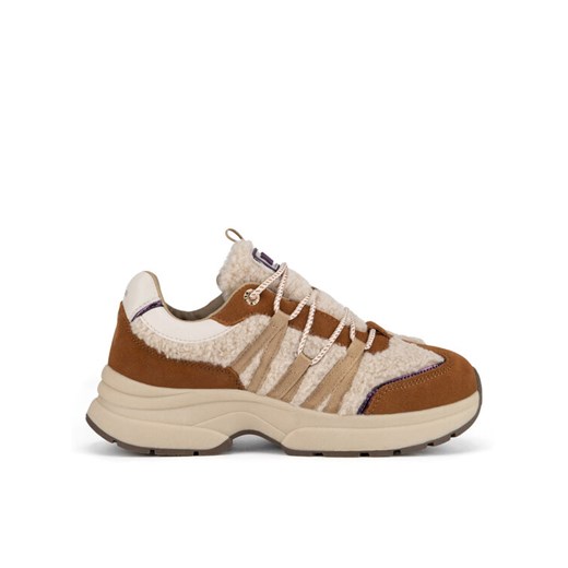 Sneakersy MEXX MI001009243W Brązowy ze sklepu eobuwie.pl w kategorii Buty sportowe damskie - zdjęcie 182032225