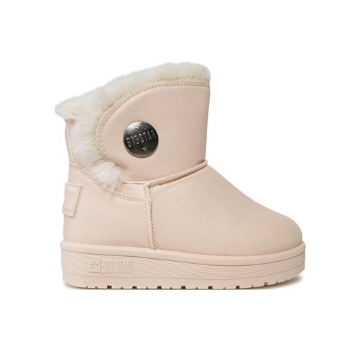 Śniegowce Big Star Shoes MM374084 Beżowy ze sklepu eobuwie.pl w kategorii Buty zimowe dziecięce - zdjęcie 182032275