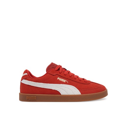 Sneakersy Puma Puma Club II Era Suede For All Time Red- 400717 08 Czerwony ze sklepu eobuwie.pl w kategorii Buty sportowe męskie - zdjęcie 182032325
