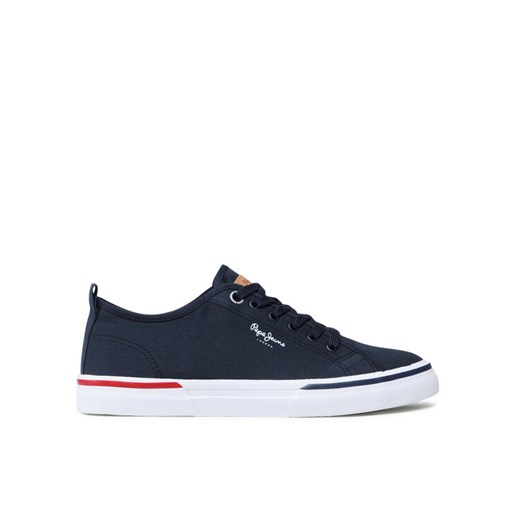 Tenisówki Pepe Jeans Kenton Smart 22 PMS30811 Granatowy ze sklepu eobuwie.pl w kategorii Trampki męskie - zdjęcie 182032367