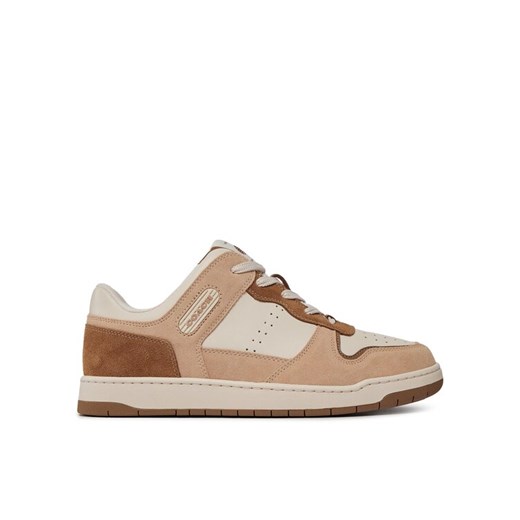 Sneakersy Coach C201 CR955 Beżowy ze sklepu eobuwie.pl w kategorii Buty sportowe damskie - zdjęcie 182032597
