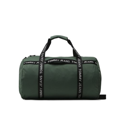 Torba weekendowa Tommy Jeans Tjm Essential Duffle AM0AM11171 Zielony ze sklepu eobuwie.pl w kategorii Torby podróżne - zdjęcie 182032678