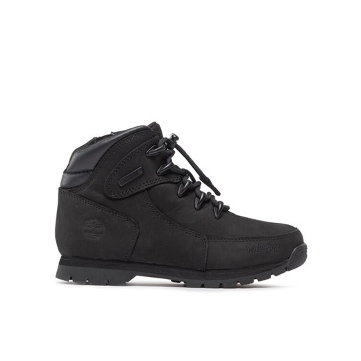 Trapery Timberland Euro Rock TB0A43N20011 Czarny ze sklepu eobuwie.pl w kategorii Buty zimowe dziecięce - zdjęcie 182032706