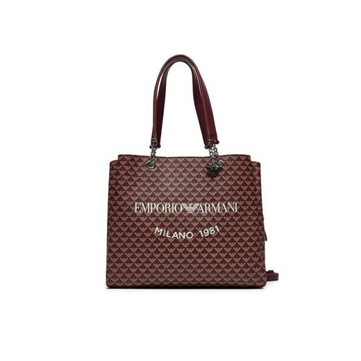 Torebka Emporio Armani Y3D158 YWS0E 80801 Brązowy ze sklepu eobuwie.pl w kategorii Torebki damskie - zdjęcie 182032779