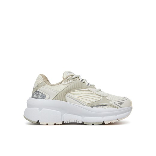 Sneakersy EA7 Emporio Armani X8X236 XK424 R950 Biały ze sklepu eobuwie.pl w kategorii Buty sportowe damskie - zdjęcie 182032796