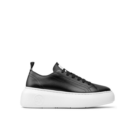 Sneakersy Armani Exchange XDX043 XCC64 00002 Czarny ze sklepu eobuwie.pl w kategorii Buty sportowe damskie - zdjęcie 182032916