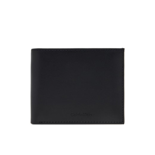 Portfel męski Calvin Klein Ck Premium Bifold 5Cc W/Coin K50K512923 Czarny ze sklepu eobuwie.pl w kategorii Portfele męskie - zdjęcie 182032926