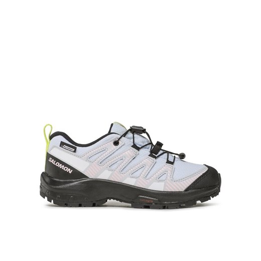 Sneakersy Salomon Xa Pro V8 Climasalomon™ Waterproof L47126400 Niebieski ze sklepu eobuwie.pl w kategorii Buty trekkingowe dziecięce - zdjęcie 182032929