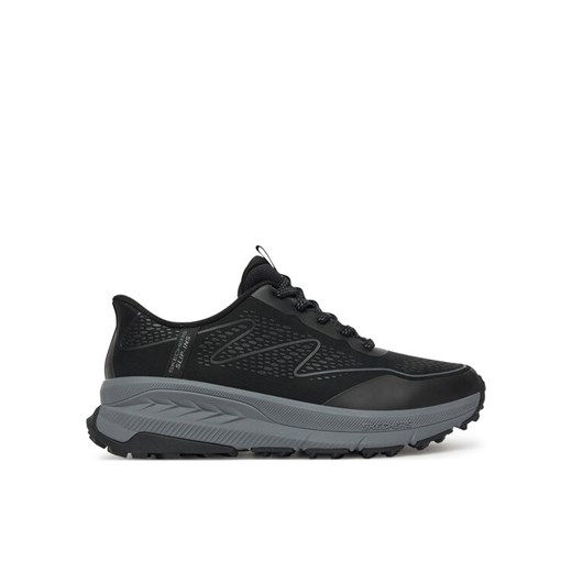Trekkingi Skechers Switch Back-Mist 237685/BKMT Czarny ze sklepu eobuwie.pl w kategorii Buty trekkingowe męskie - zdjęcie 182032947