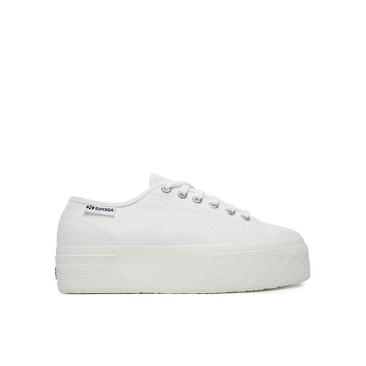 Tenisówki Superga 3790 Platform S3134MW Biały ze sklepu eobuwie.pl w kategorii Trampki damskie - zdjęcie 182032948