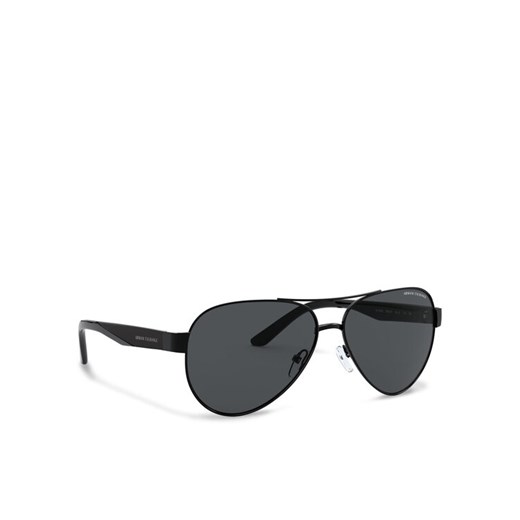 Okulary przeciwsłoneczne Armani Exchange 0AX2034S 600087 Czarny ze sklepu eobuwie.pl w kategorii Okulary przeciwsłoneczne męskie - zdjęcie 182033057