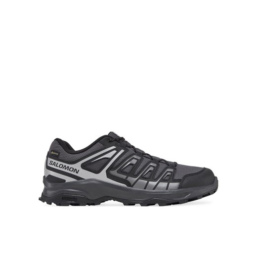 Trekkingi Salomon Extegra Gore-Tex L47768800 Szary ze sklepu eobuwie.pl w kategorii Buty trekkingowe męskie - zdjęcie 182033108