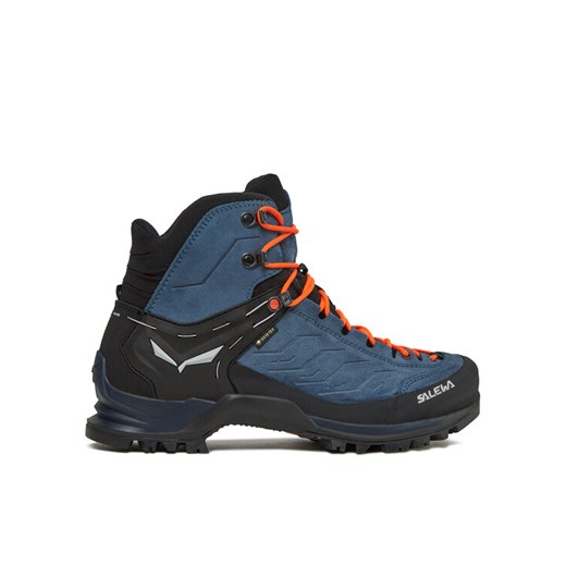 Trekkingi Salewa Ms Mtn Trainer Mid Gtx GORE-TEX 63458-8669 Granatowy ze sklepu eobuwie.pl w kategorii Buty trekkingowe męskie - zdjęcie 182033136