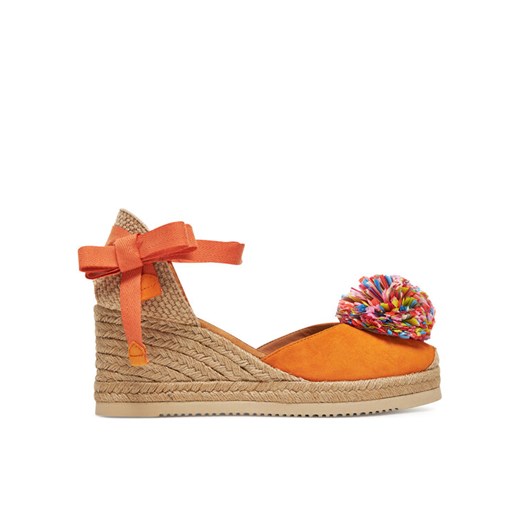 Espadryle Unisa Cecil Ks Pomarańczowy ze sklepu eobuwie.pl w kategorii Espadryle damskie - zdjęcie 182033145