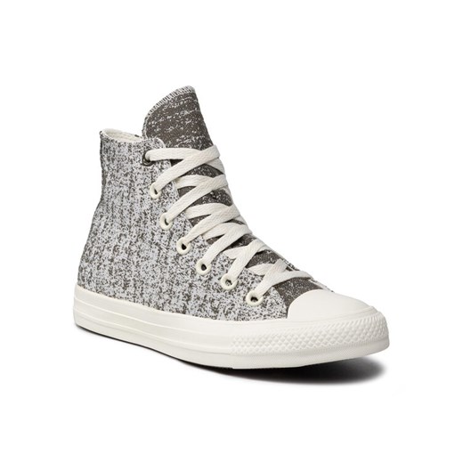 Trampki Converse Chuck Taylor All Star Gris Clair 571357C Zielony ze sklepu eobuwie.pl w kategorii Trampki damskie - zdjęcie 182033156
