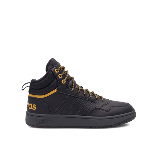 Sneakersy adidas HOOPS 3.0 MID WINTER IG7928 Czarny ze sklepu eobuwie.pl w kategorii Buty sportowe męskie - zdjęcie 182033196