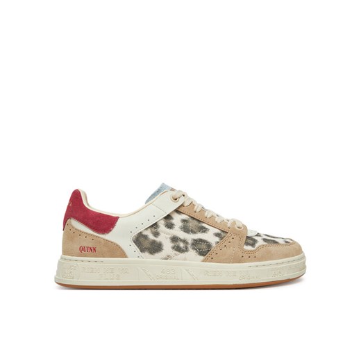 Sneakersy Premiata Quinnd Var 7421 Brązowy ze sklepu eobuwie.pl w kategorii Buty sportowe damskie - zdjęcie 182033218