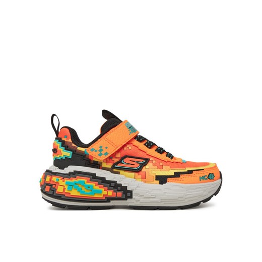 Sneakersy Skechers Mega-Craft 4K- 402160L/ORBK Pomarańczowy ze sklepu eobuwie.pl w kategorii Buty sportowe dziecięce - zdjęcie 182033306