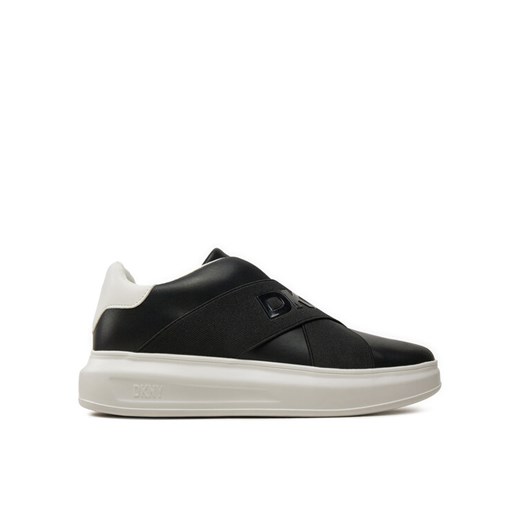 Sneakersy DKNY Jaye K4467549 Czarny ze sklepu eobuwie.pl w kategorii Buty sportowe damskie - zdjęcie 182033357