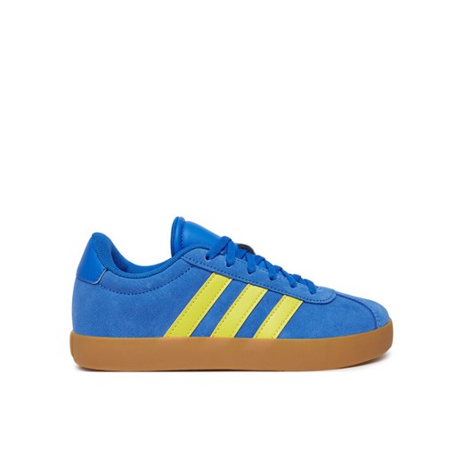 Sneakersy adidas VL COURT 3.0 K JH8723 Niebieski ze sklepu eobuwie.pl w kategorii Buty sportowe dziecięce - zdjęcie 182033408