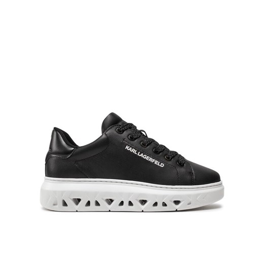 Sneakersy KARL LAGERFELD KL64519 Czarny ze sklepu eobuwie.pl w kategorii Buty sportowe damskie - zdjęcie 182033496