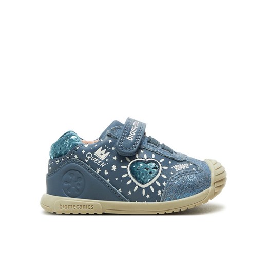 Sneakersy Biomecanics 241109 A556-A Niebieski ze sklepu eobuwie.pl w kategorii Buty sportowe dziecięce - zdjęcie 182033519