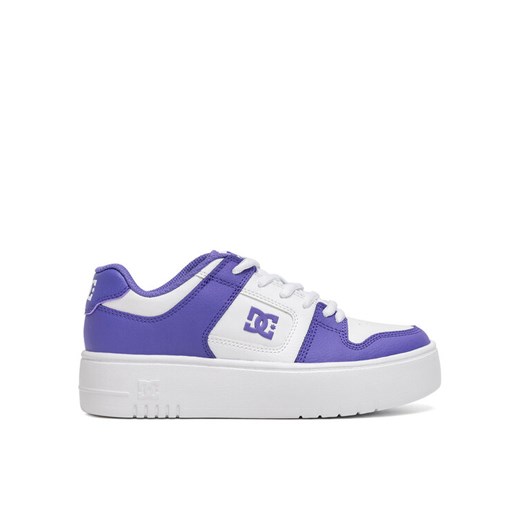 Sneakersy DC MANTECA 4 PLATFORM ADJS100156-5GW Biały ze sklepu eobuwie.pl w kategorii Buty sportowe damskie - zdjęcie 182033547