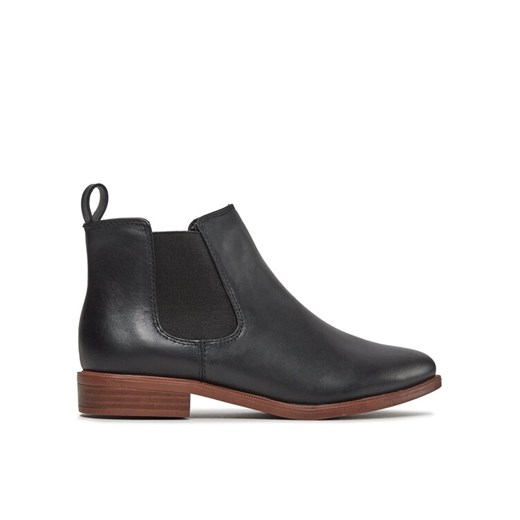Sztyblety Clarks Taylor Shine 261119654 Czarny ze sklepu eobuwie.pl w kategorii Botki - zdjęcie 182033548