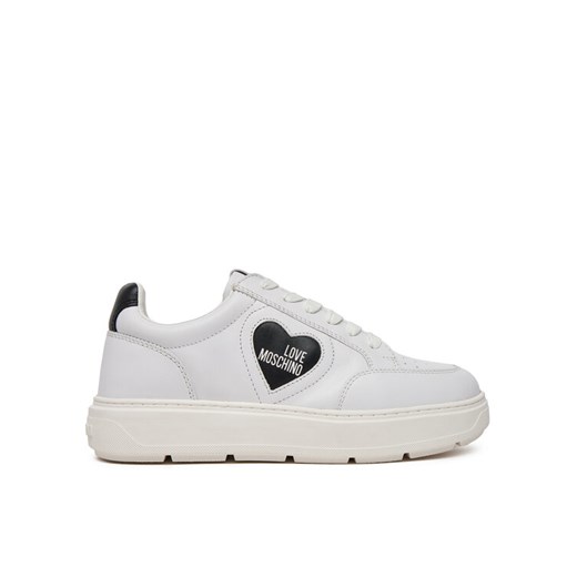 Sneakersy LOVE MOSCHINO JA15154G1MIA110A Biały ze sklepu eobuwie.pl w kategorii Buty sportowe damskie - zdjęcie 182033576