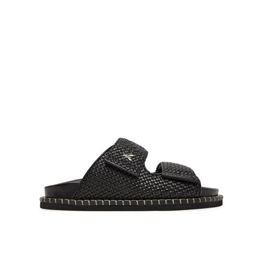 Klapki Patrizia Pepe 2X0045/L109 Czarny ze sklepu eobuwie.pl w kategorii Klapki damskie - zdjęcie 182033598