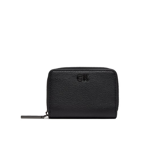 Mały Portfel Damski Calvin Klein Ck Daily Small Zip Around K60K612177 Czarny ze sklepu eobuwie.pl w kategorii Portfele damskie - zdjęcie 182033615