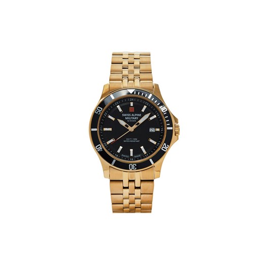 Zegarek Swiss Alpine Military 7022.1117 Złoty ze sklepu eobuwie.pl w kategorii Zegarki - zdjęcie 182033739