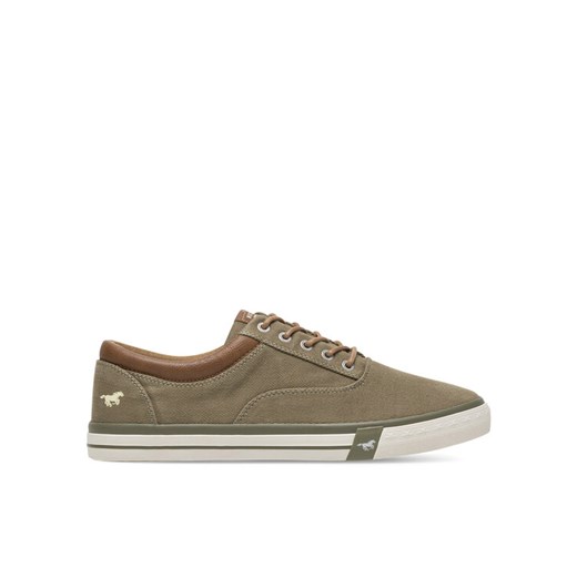 Trampki Mustang 4072-315 Khaki Mustang 43 eobuwie.pl