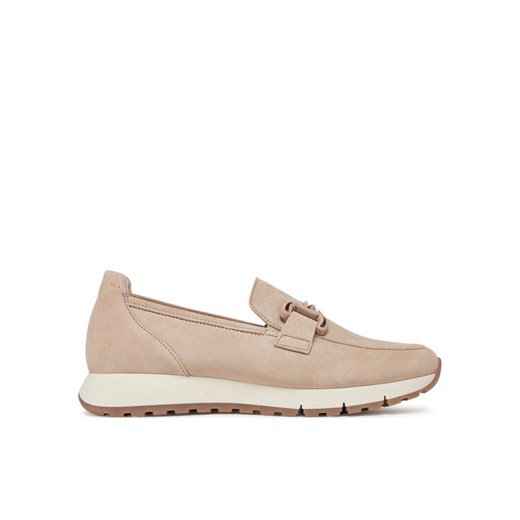Loafersy Gabor 62.472.33 Beżowy ze sklepu eobuwie.pl w kategorii Lordsy damskie - zdjęcie 182033785
