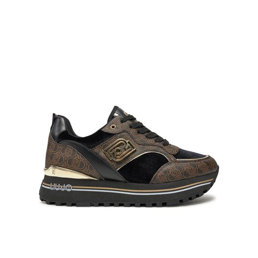 Sneakersy Liu Jo Maxi Wonder 73 BF4007 EX057 Brązowy ze sklepu eobuwie.pl w kategorii Buty sportowe damskie - zdjęcie 182033806