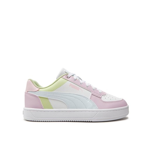 Sneakersy Puma Caven 2.0 Block Jr 394461-07 Biały ze sklepu eobuwie.pl w kategorii Trampki dziecięce - zdjęcie 182033855