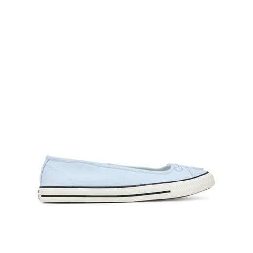 Baleriny Converse Chuck Taylor All Star Dainty A16215C Niebieski ze sklepu eobuwie.pl w kategorii Balerinki - zdjęcie 182033909