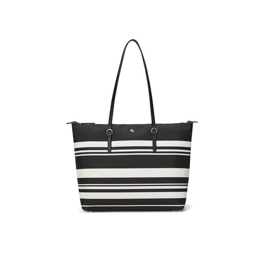 Torebka LAUREN RALPH LAUREN Keaton 431916737033 Czarny ze sklepu eobuwie.pl w kategorii Torby Shopper bag - zdjęcie 182034067