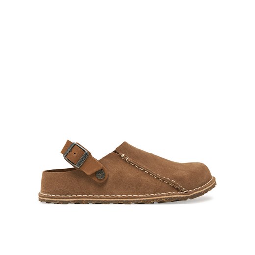 Klapki Birkenstock Lutry Premium 1025297 Beżowy ze sklepu eobuwie.pl w kategorii Klapki damskie - zdjęcie 182034148