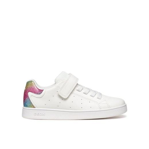 Sneakersy Geox J Eclyper J36LRA 0BCQD C0653 S Biały ze sklepu eobuwie.pl w kategorii Buty sportowe dziecięce - zdjęcie 182034167