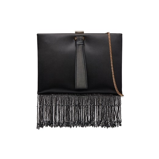 Torebka Pinko Pouch Soft AI 23-24 PLTT 101516 A15A Czarny ze sklepu eobuwie.pl w kategorii Kopertówki - zdjęcie 182034175