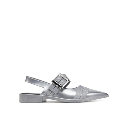 Sandały Melissa Melissa Ladylike Ad M 35973 Srebrny ze sklepu eobuwie.pl w kategorii Balerinki - zdjęcie 182034216