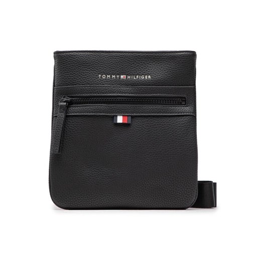 Saszetka Tommy Hilfiger Essential Pu Mini Crossover AM0AM09505 Czarny ze sklepu eobuwie.pl w kategorii Saszetki - zdjęcie 182034218