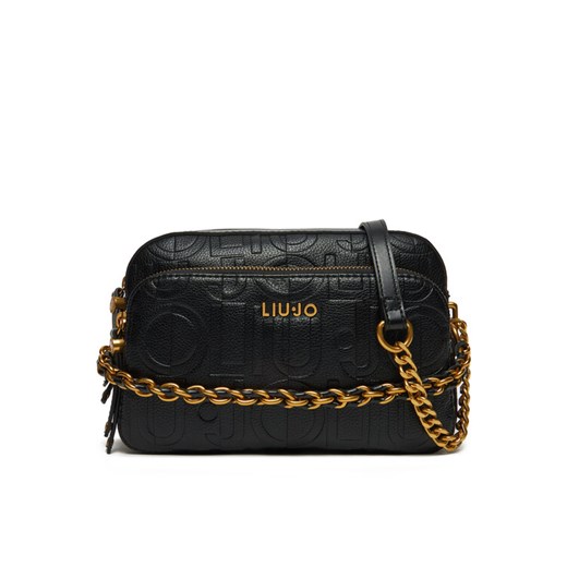 Torebka Liu Jo Ecs M Camera Case AA5198 E0538 Czarny ze sklepu eobuwie.pl w kategorii Listonoszki - zdjęcie 182034259