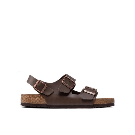 Sandały Birkenstock Milano 034701 Brązowy 43 eobuwie.pl